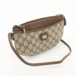 GUCCI Old Gucci GG Plus Leather Shoulder Bag Beige 904.02.020 Discount