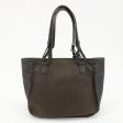 Christian Dior Trotter Tote Bag Shoulder Bag Dark Brown Khaki For Sale