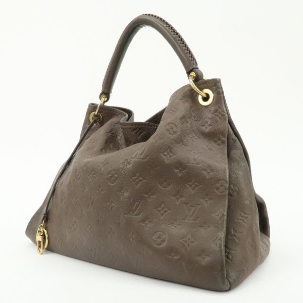 Louis Vuitton Monogram Empreinte Artsy MM Shoulder Bag Terre Discount