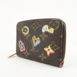 Louis Vuitton Monogram Love Lock Zippy Coin Purse Brown M64118 Online Hot Sale