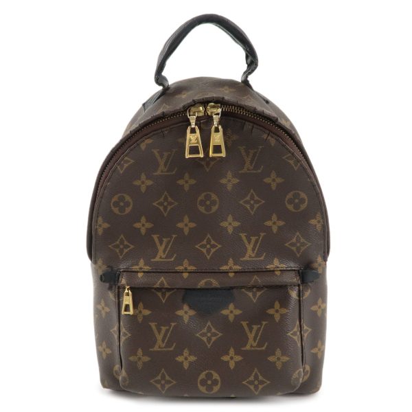 Louis Vuitton Monogram Palm Springs Back Pack PM Brown M44871 Online Sale