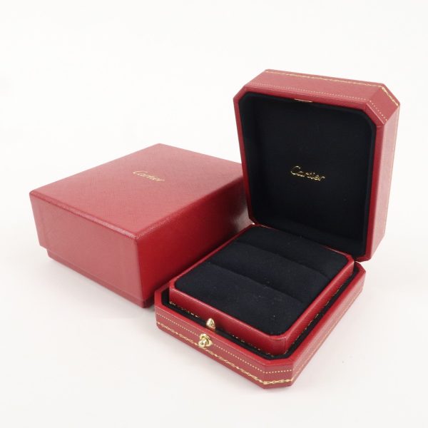 Cartier Set of 2 Pair Ring Box Display Box Jewelry Box For Ring Online Hot Sale