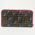 FENDI Zucca Print PVC Leather Zippy Round Long Wallet 8M0299 Online Hot Sale