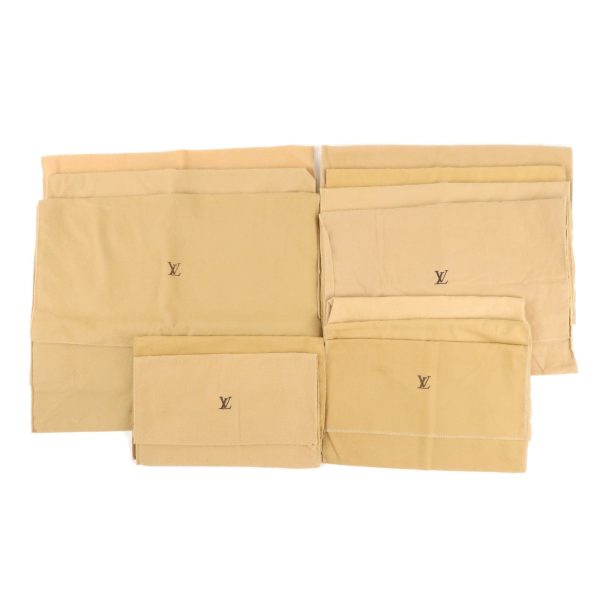 Louis Vuitton Set of 12 Flap Storage Bag Dust Bag Brown Supply