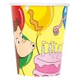 Curious George 9oz Paper Cups, 8ct Online Hot Sale