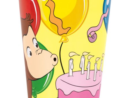 Curious George 9oz Paper Cups, 8ct Online Hot Sale