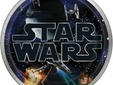 Star Wars Classic Round 9  Dinner Plates, 8ct Online now