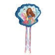 Disney The Little Mermaid Shell Shaped Drum Pull Pinata For Discount