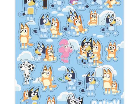 Bluey 4  Sticker Sheets For Discount