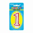 Number 1 Deluxe Birthday Candle For Sale