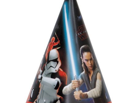 Star Wars Episode VIII Party Hats, 8ct Sale