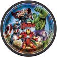 Avengers Round 9  Dinner Plates, 8ct Discount