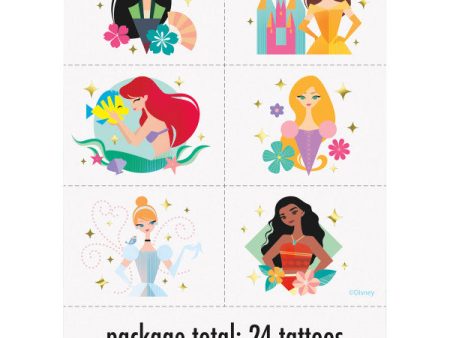 Disney Princess Tattoos, 24ct Online now