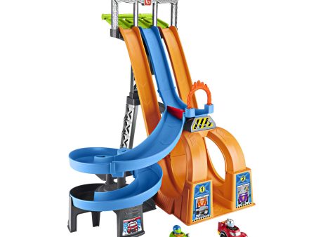 Hot Wheels Racing Loops Tower by Little People (1) Hot on Sale