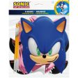 Sonic the Hedgehog Assorted Paper Party Masks, 8ct Supply