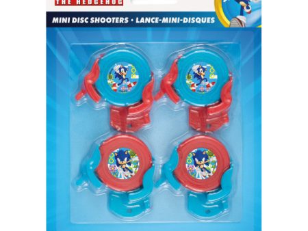 Sonic the Hedgehog Disc Shooter Favors, 4ct Online