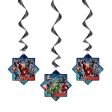 Avengers Hanging Swirl Decorations, 26 , 3ct For Discount