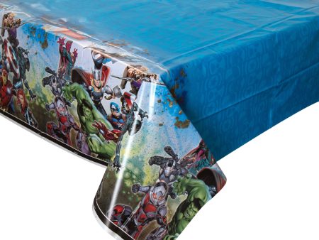 Avengers Rectangular Plastic Table Cover, 54 x84  Cheap