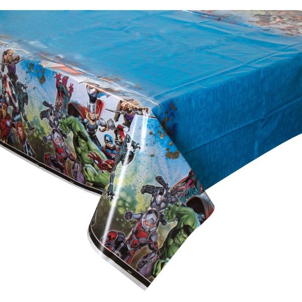 Avengers Rectangular Plastic Table Cover, 54 x84  Cheap