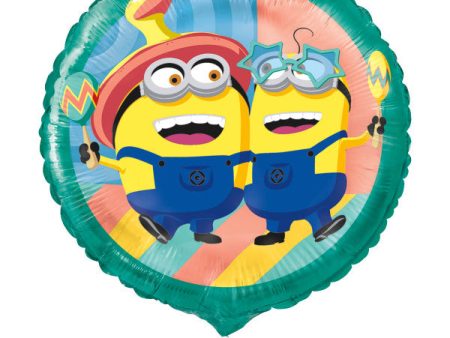 Despicable Me 4 Round 18  Foil Balloon, Packaged Online