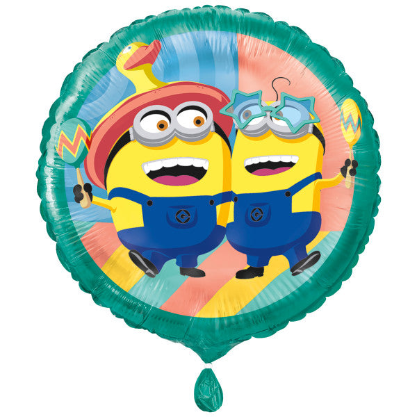 Despicable Me 4 Round 18  Foil Balloon, Packaged Online