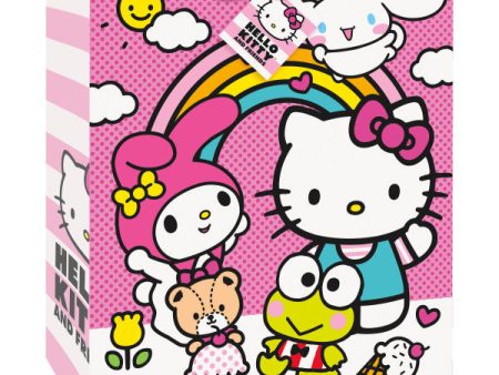 Hello Kitty and Friends Large Gift Bag with Ribbon Handle Online now